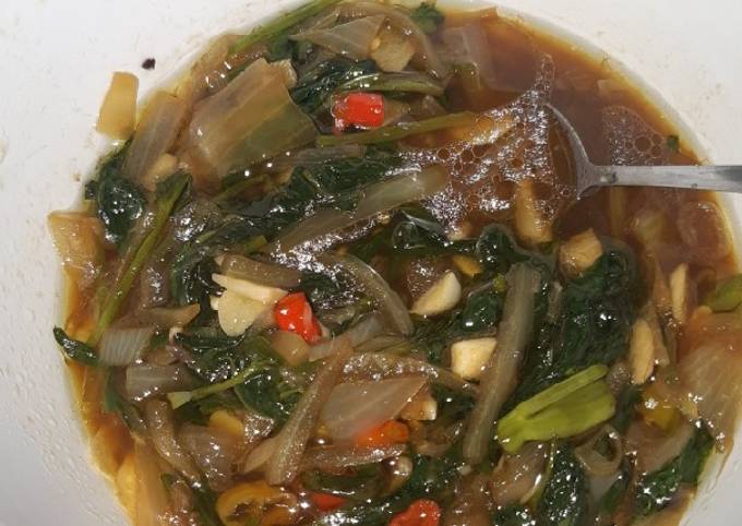 Langkah Mudah untuk Menyiapkan TUMIS KANGKUNG ENDEUS simple dan mantap yang Lezat