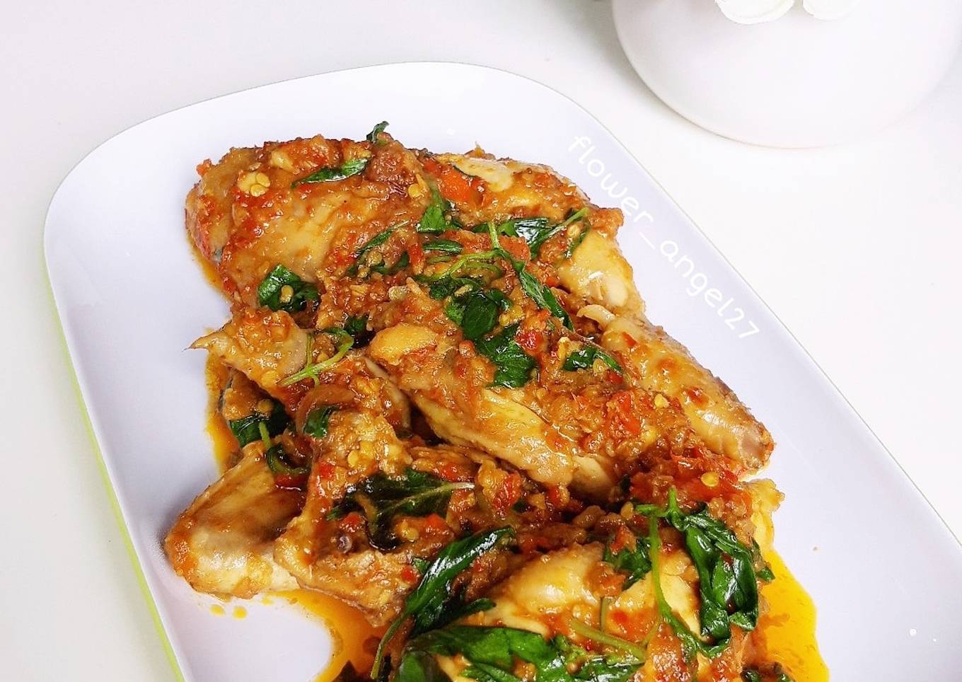 Ayam woku "keto friendly"