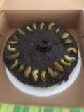 Torta envinada de ciruelas