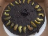 Torta envinada de ciruelas