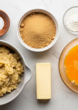 A picture of Banana bread recipe.