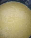 Crema de vainas y calabaza