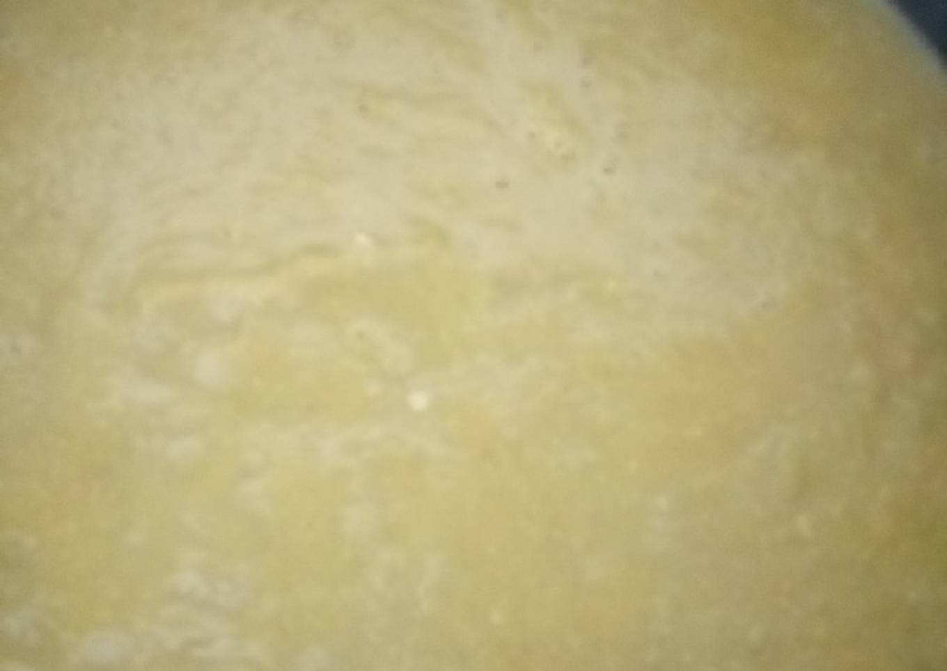 Crema de vainas y calabaza