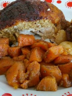 Édesburgonya köret recept fotója
