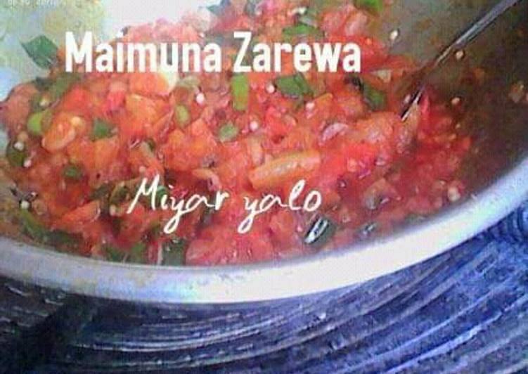 Miyan yalo (garden egg soup)