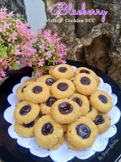 Foto resep Blueberry Melinjo Cookies NCC