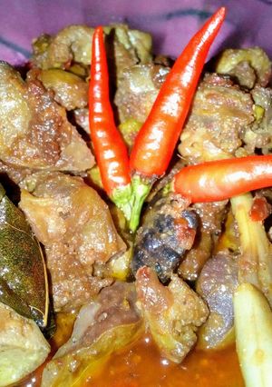 Foto resep Ati Ayam Masak Kecap Pedas