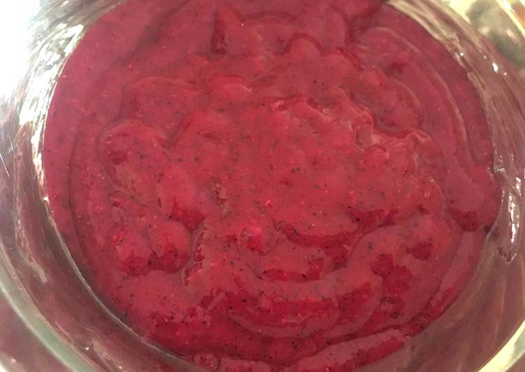 Resep masakan Dragon Mango Puree | Resep Membuat Dragon Mango Puree Yang Enak Dan Lezat