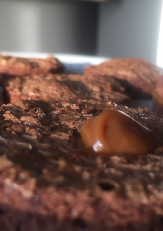 Una foto de Brownie súper fácil