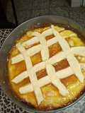 Pasta frola de dulce de batata