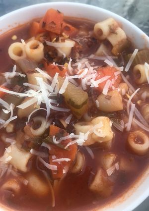 A picture of Pasta Fagioli.