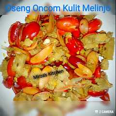 Oseng Oncom Kulit Melinjo রেসিপির প্রধান ছবি
