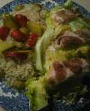 Ensalada con arroz delicias
