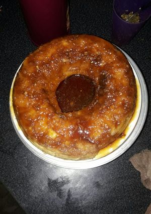 Una foto de Budín de pan