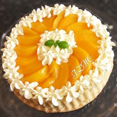🍰🍑PEACH FLAN🍑🍰 A picture of 🍰🍑PEACH FLAN🍑🍰.