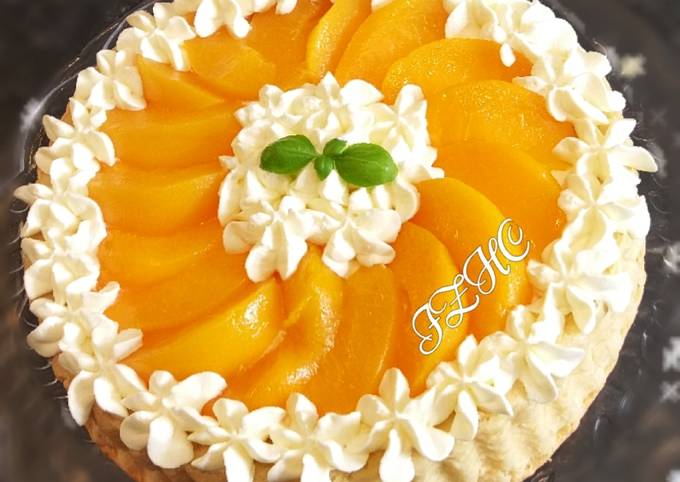 🍰🍑PEACH FLAN🍑🍰