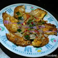 Telur ceplok nyemek রেসিপির প্রধান ছবি