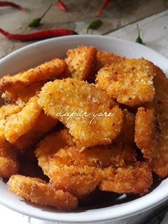 Foto resep Vegetarian Nugget (camilan simpel, ekonomis)