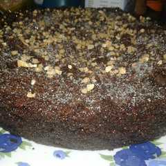 Una foto de Bizcocho de chocolate