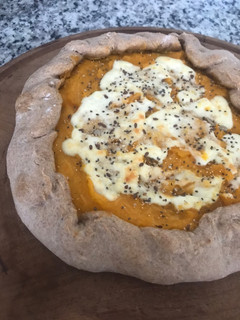 Una foto de Masa de tarta integral, sin manteca ni huevo