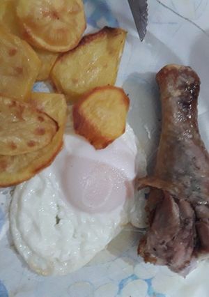 Una foto de Papas al horno
