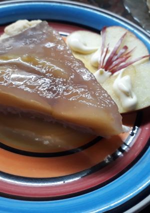 Una foto de Tarta de manzana sin azúcar