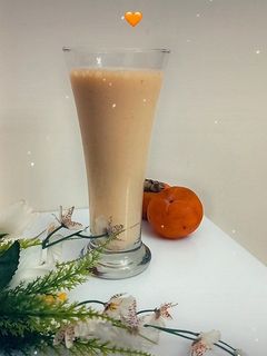 عکسی از دستور فراپه خرمالو و موز🌻