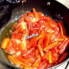 A picture of Gajar ka Murabba.
