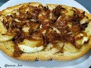 Una foto de peras en air fryer