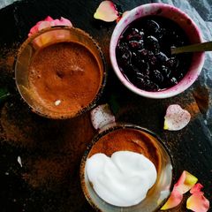 A picture of Vegan Chocolate Mousse.