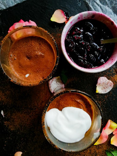 A picture of Vegan Chocolate Mousse.
