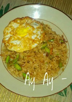 Foto resep Nasgor pete (#postinganrame2-nasi)