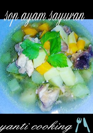 Foto resep Sop ayam sayuran
