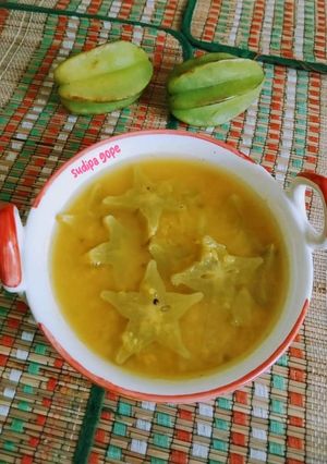 A picture of Star Fruit Daal.