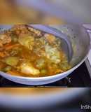 Pollo Guisado estilo Boricua