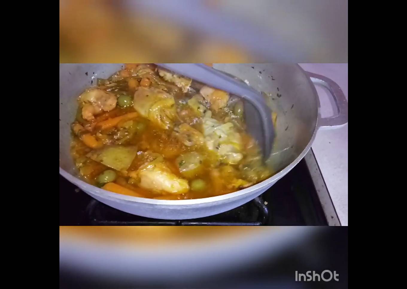 Pollo Guisado estilo Boricua