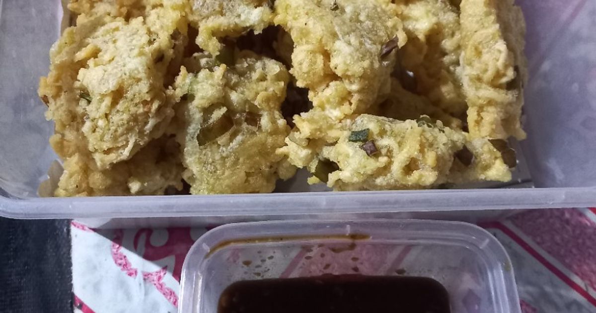 Cireng mie instan & bumbu rujak