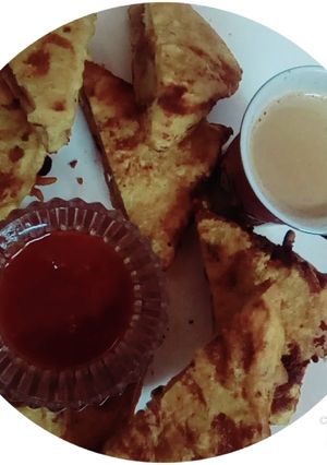 A picture of Bred pakora.