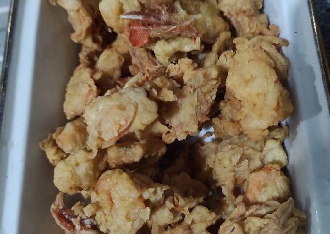 Udang goreng tepung pedas manis