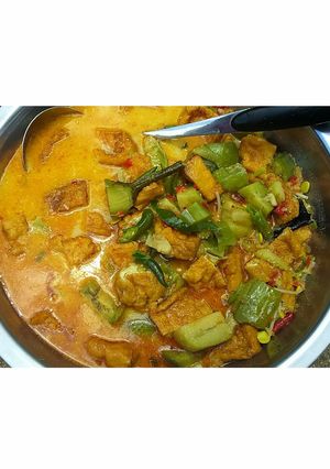 Foto resep Lodeh terong tahu