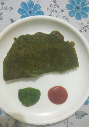 A picture of Green chilla.