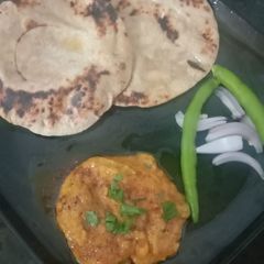 Curd and Carom Mini Fafda Roti A picture of Curd and Carom Mini Fafda Roti.