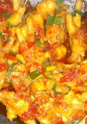 Foto resep Ceker Rica Pedas