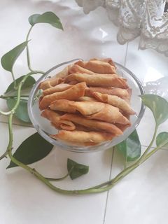 عکسی از دستور اسنک رولی نمکی