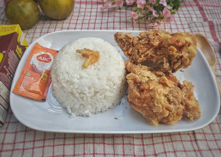 Resep Ayam Goreng Tepung ala Resto, Sempurna