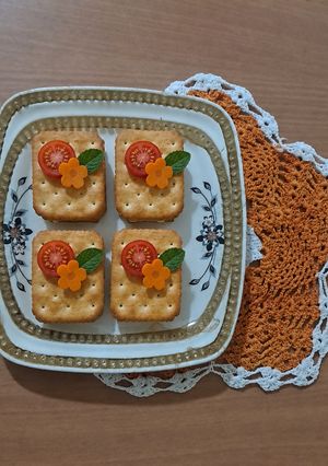 عکسی از دستور 🥪کراکر الویه (فینگرفود)