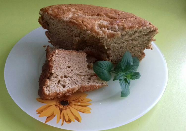 Bizcocho de plátano y naranja