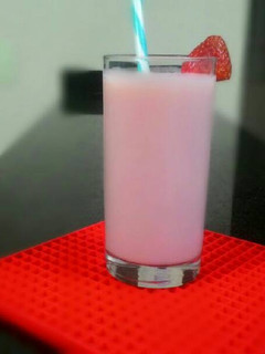 Foto de Vitamina de Morango com Kefir