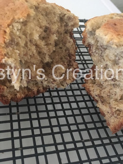 A picture of Banana bread.