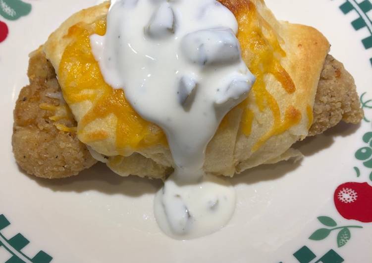 Recipe of Ultimate Spicy Ranch Chicken Crescents 🥐